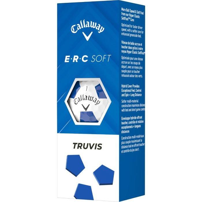 ERC Soft Truvis Blue Golf Balls 2025