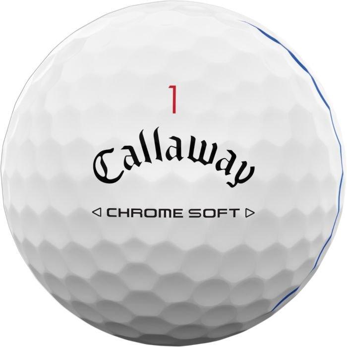 Chrome Soft Triple Track Golf Balls 2024 - 4 Dozen
