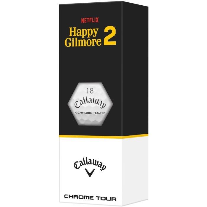 Chrome Tour Happy Gilmore 2 Just Tap It In Golf Balls 2025