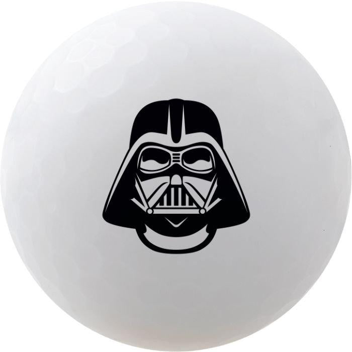 Vivid Soft Star Wars Golf Ball Gift Set - Darth Vader