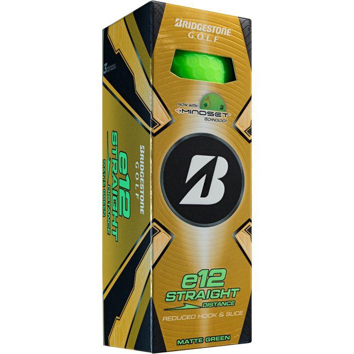 e12 Straight Matte Green Golf Balls 2025