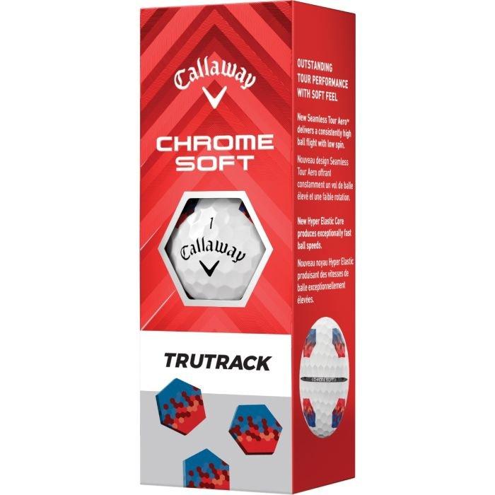 Chrome Soft TruTrack Golf Balls 2025