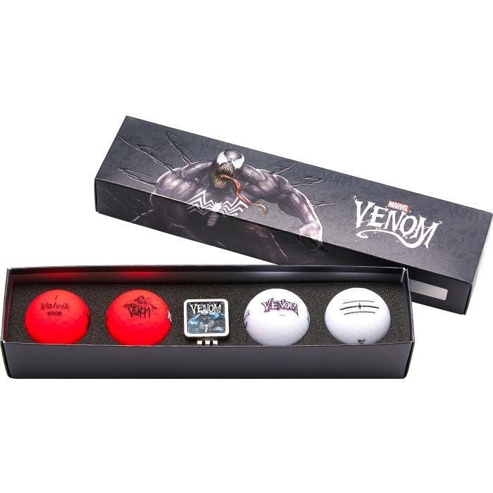 Vivid Marvel 3.0 Golf Ball Gift Set - Venom