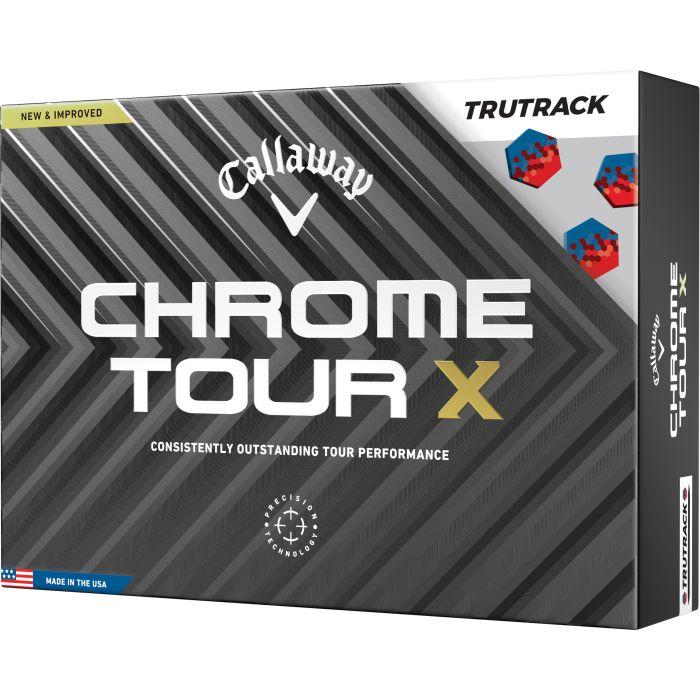 Chrome Tour X TruTrack Golf Balls 2025