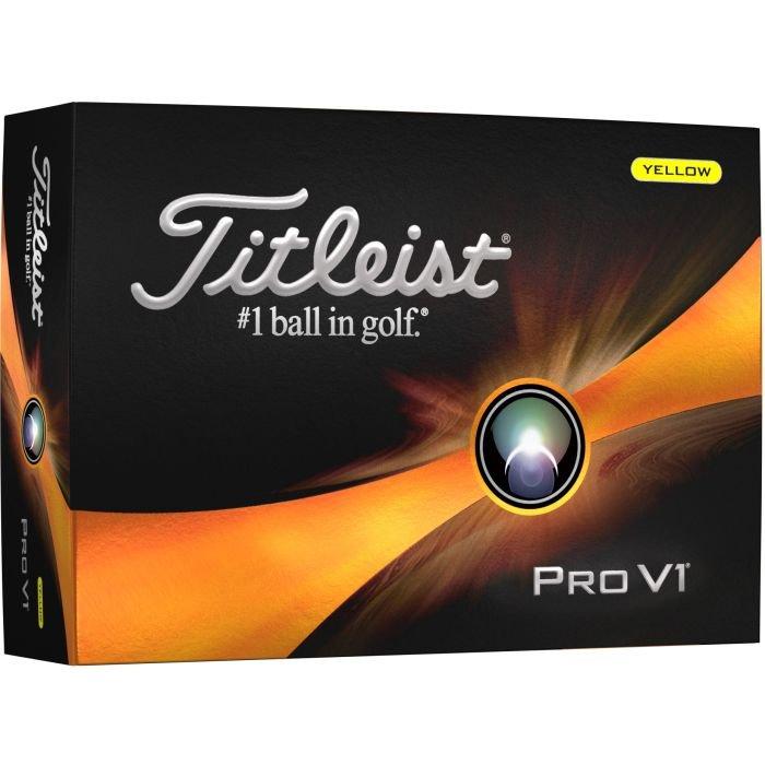 Pro V1 Golf Balls - Yellow
