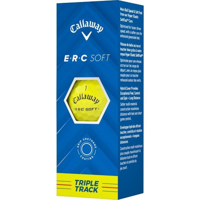 ERC Soft Yellow Golf Balls 2025