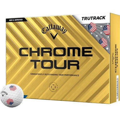 Chrome Tour TruTrack USA Golf Balls 2025