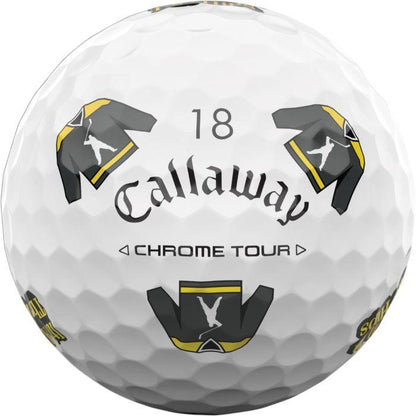 Chrome Tour Happy Gilmore 2 Its All In The Hips Golf Balls 2025