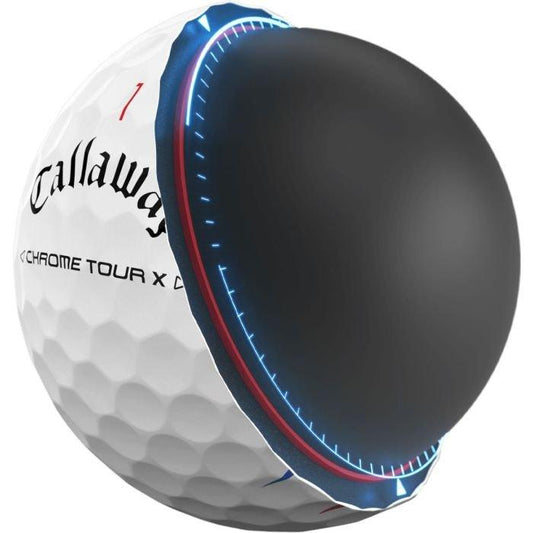 Chrome Tour X Triple Track Golf Balls 2025