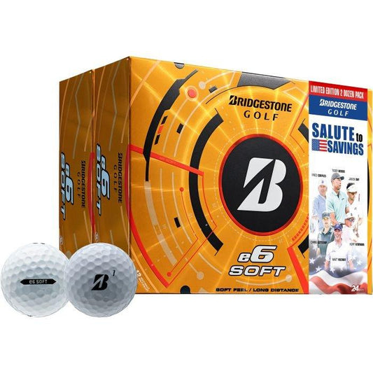 e6 Soft Salute To Savings Double Dozen Golf Balls 2025