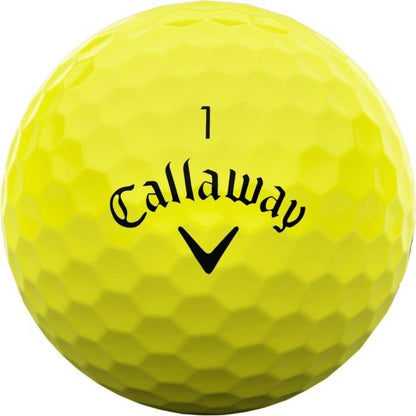 Warbird Distance+ Yellow Golf Balls 2025