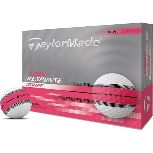 Tour Response Stripe Pink Golf Balls 2025