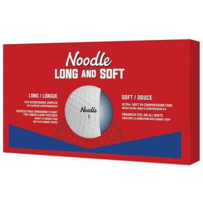 Noodle Long & Soft Golf Balls - 15 Pack