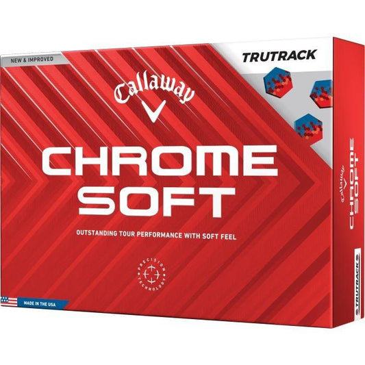Chrome Soft TruTrack Golf Balls 2025
