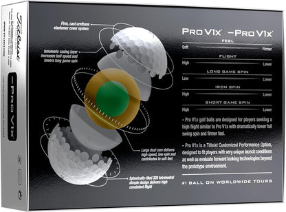 2025  Pro V1x Left Dash Golf Balls