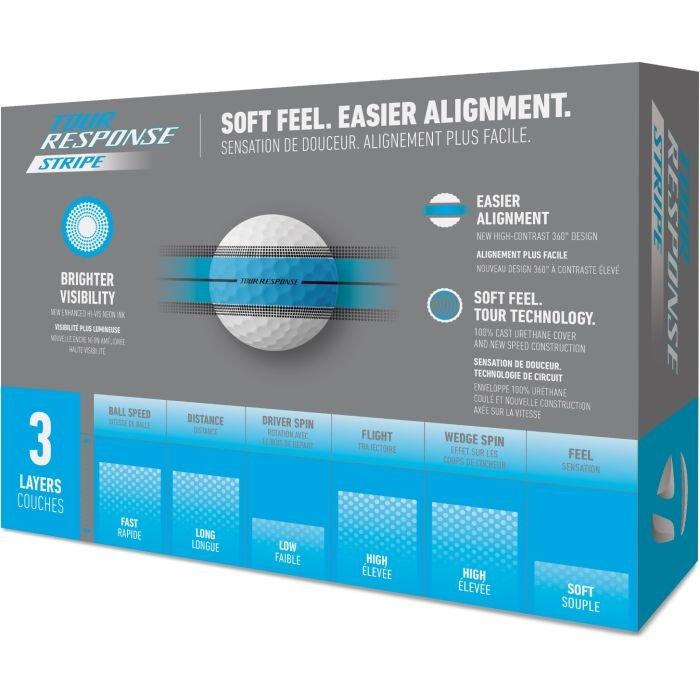 Tour Response Stripe Blue Golf Balls 2025
