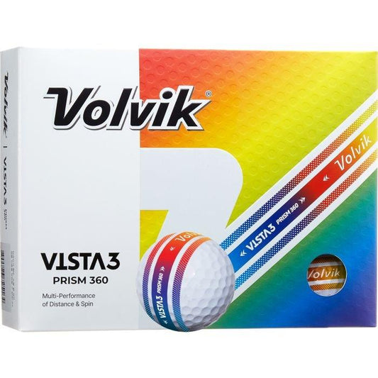 Vista3 Prism 360 Golf Balls 2025