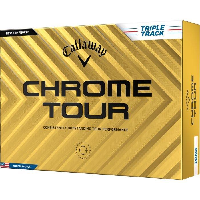 Chrome Tour Triple Track Golf Balls 2025