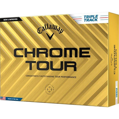 Chrome Tour Triple Track Golf Balls 2025
