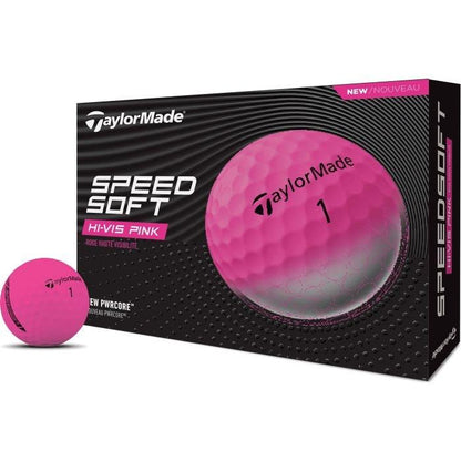 SpeedSoft Pink Golf Balls