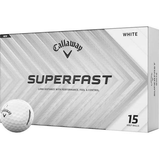 Superfast 15-Pack Golf Balls 2025