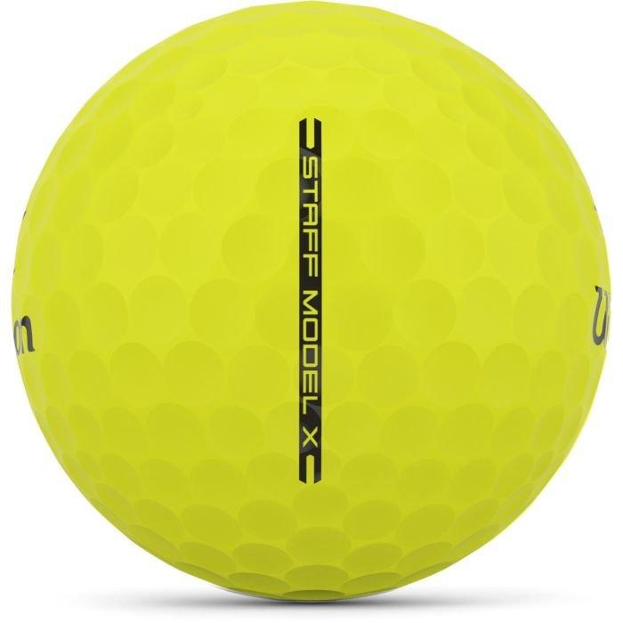 Staff Model X Golf Balls 2025- Yellow