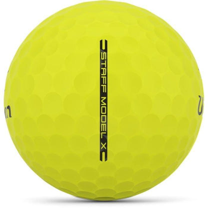 Staff Model X Golf Balls 2025- Yellow