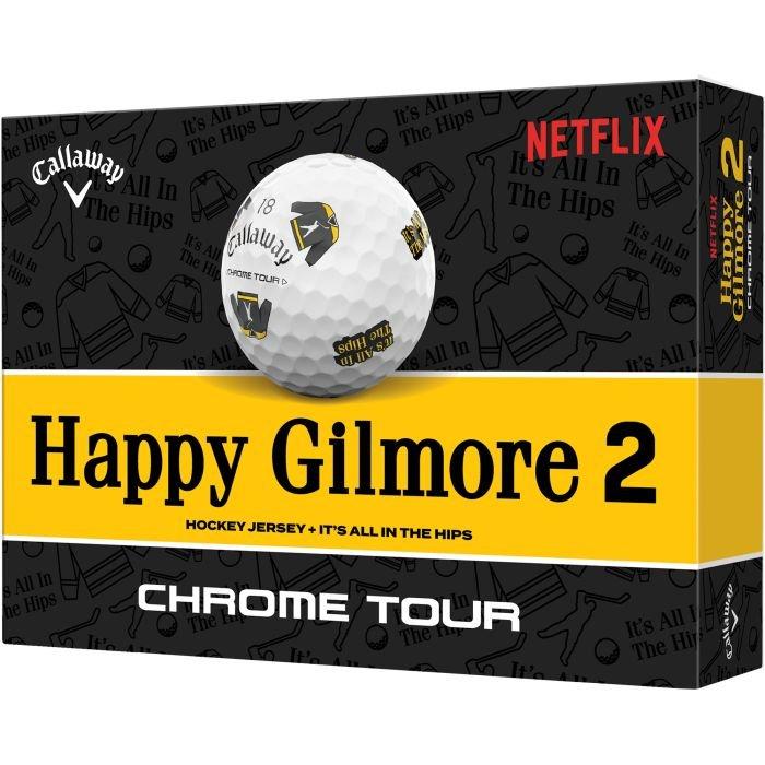 Chrome Tour Happy Gilmore 2 Its All In The Hips Golf Balls 2025
