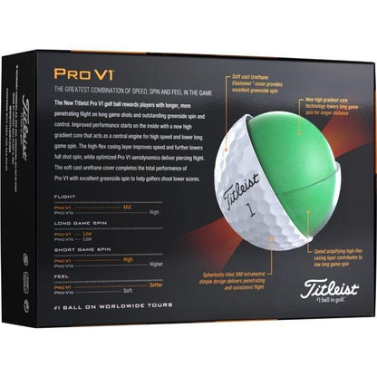 Pro V1 Golf Balls - High Numbers