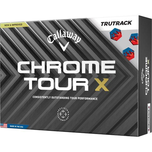 Chrome Tour X TruTrack Golf Balls 2025
