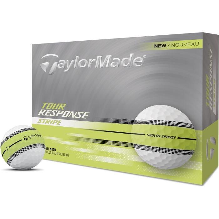 Tour Response Stripe Yellow Golf Balls 2025