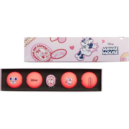 Vivid Soft Disney Golf Ball Gift Set 2025 - Minnie Mouse