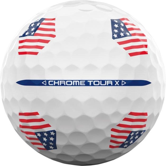 Chrome Tour X TruTrack USA Golf Balls 2025