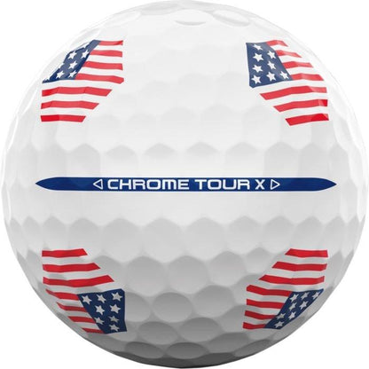 Chrome Tour X TruTrack USA Golf Balls 2025