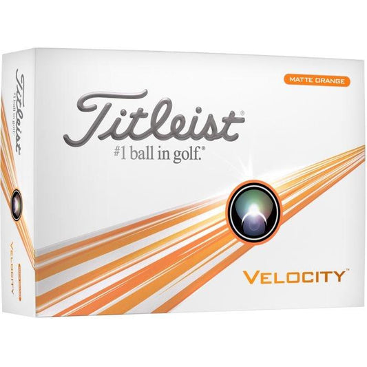 Velocity Golf Balls - Matte Orange