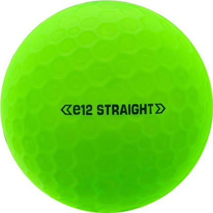 e12 Straight Matte Green Golf Balls 2025