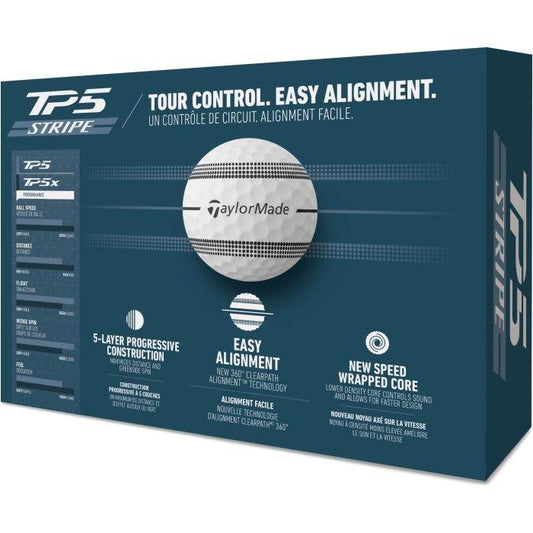 TP5 Stripe Golf Balls 2025